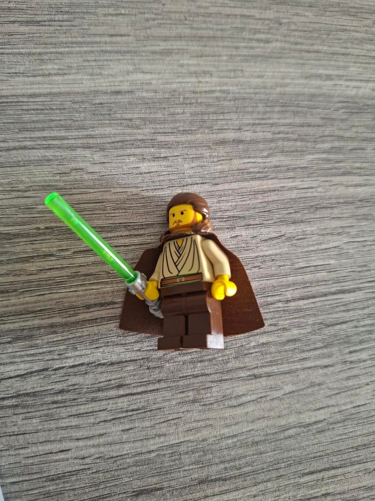 LEGO Star Wars Qui-Gon Jinn minifiguur,, Ophalen, Star Wars, Lego, Minifiguur