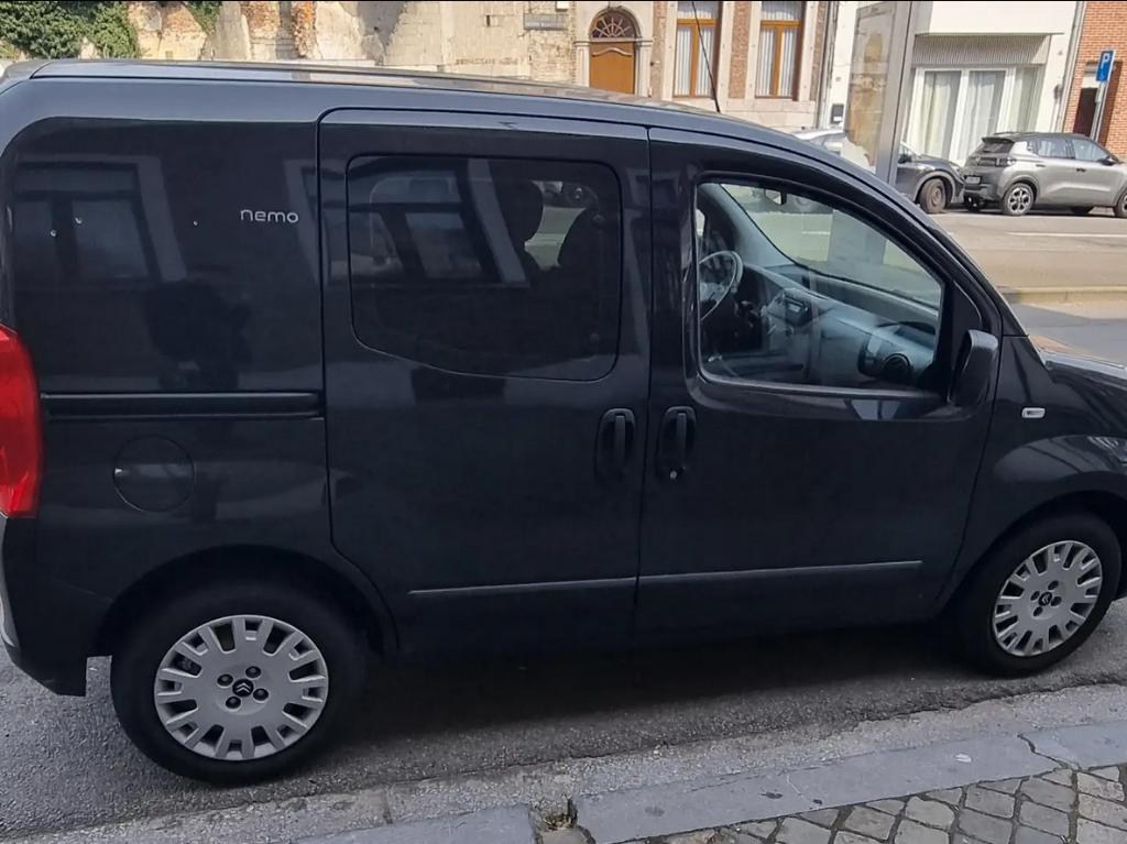 Citroën Nemo 1.4i Multispace 2013, Autos, Euro 5, Boîte manuelle, Noir, 5 portes
