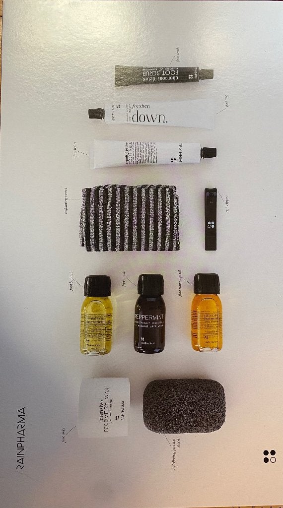 Cadeauset voetverzorging Rainpharma, Bijoux, Sacs & Beauté, Enlèvement, Neuf, Autres types
