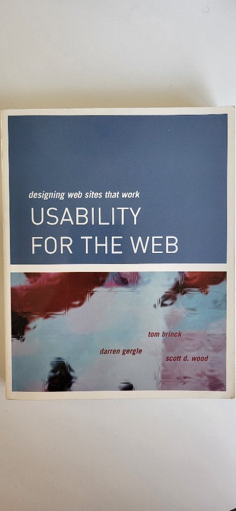 Usability for the Web: Designing Web Sites That Work, Ophalen of Verzenden, Gelezen, Niet van toepassing