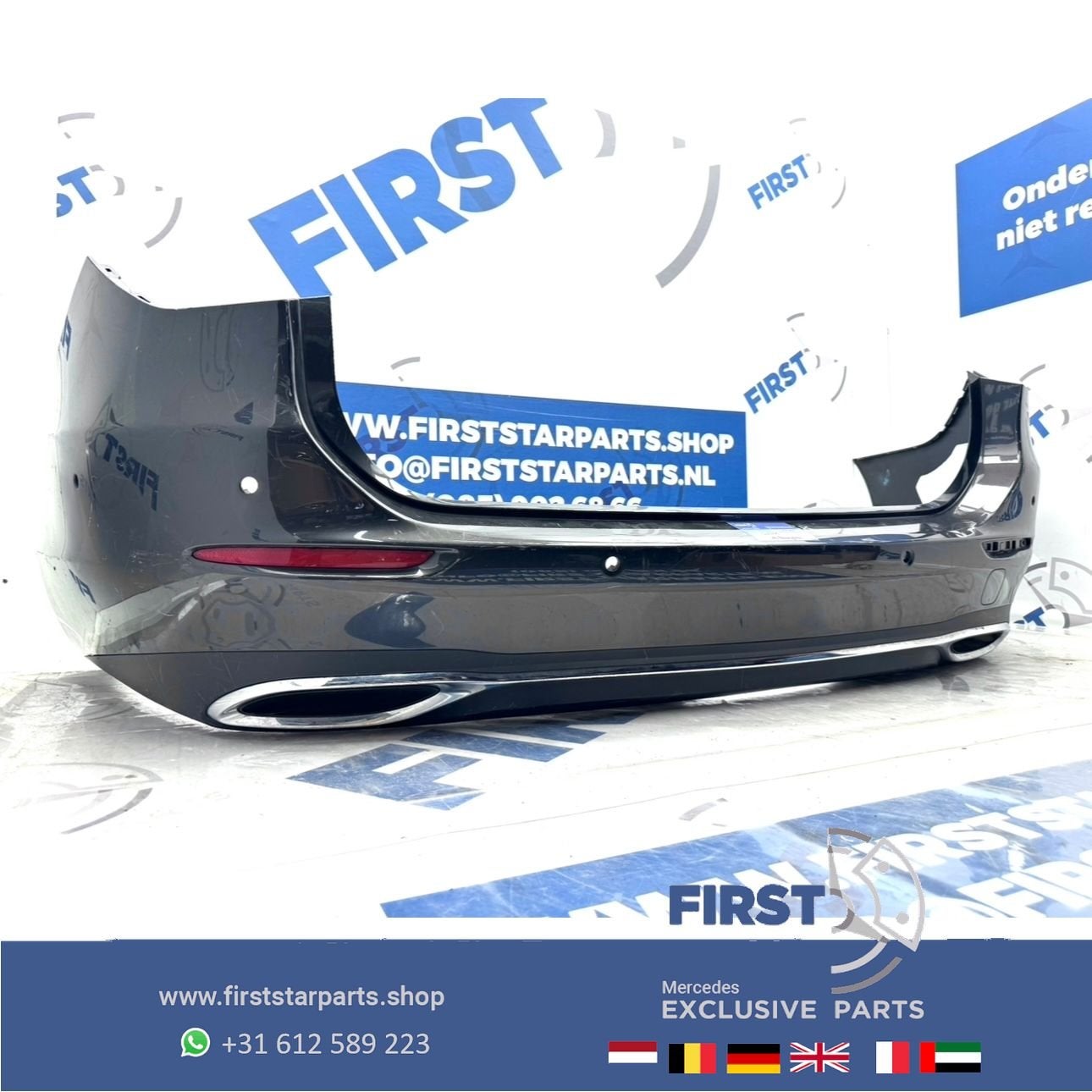 W206 BUMPER 2021-2025 S206 ESTATE ACHTERBUMPER S206 Mercedes, Arrière, Utilisé, -, -