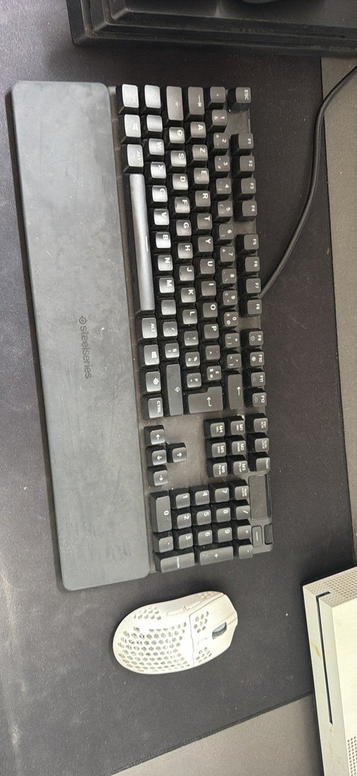 Apex pro tkl met muis en muismat, Informatique & Logiciels, Clavier gamer, Azerty, Enlèvement, Utilisé