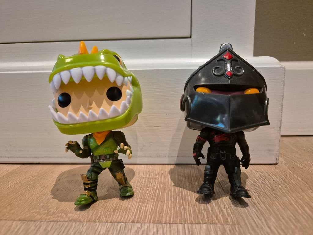 POP – Collection Fortnite – Duo Rex et Chevalier noir, Enlèvement