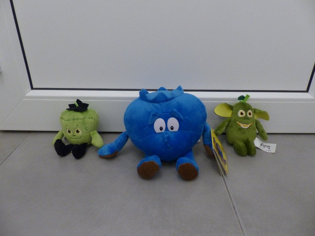 Knuffels Fruit & Groente - Goodness Gang - samen € 10, Ophalen of Verzenden, Zo goed als nieuw