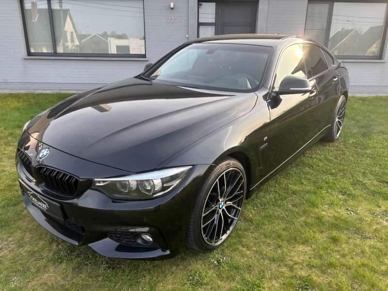 BMW 418iA Gran Coupé M-Sport Leder/NaviPro/LED/Cruise/PDC, Achat, Euro 6, Entreprise, Noir