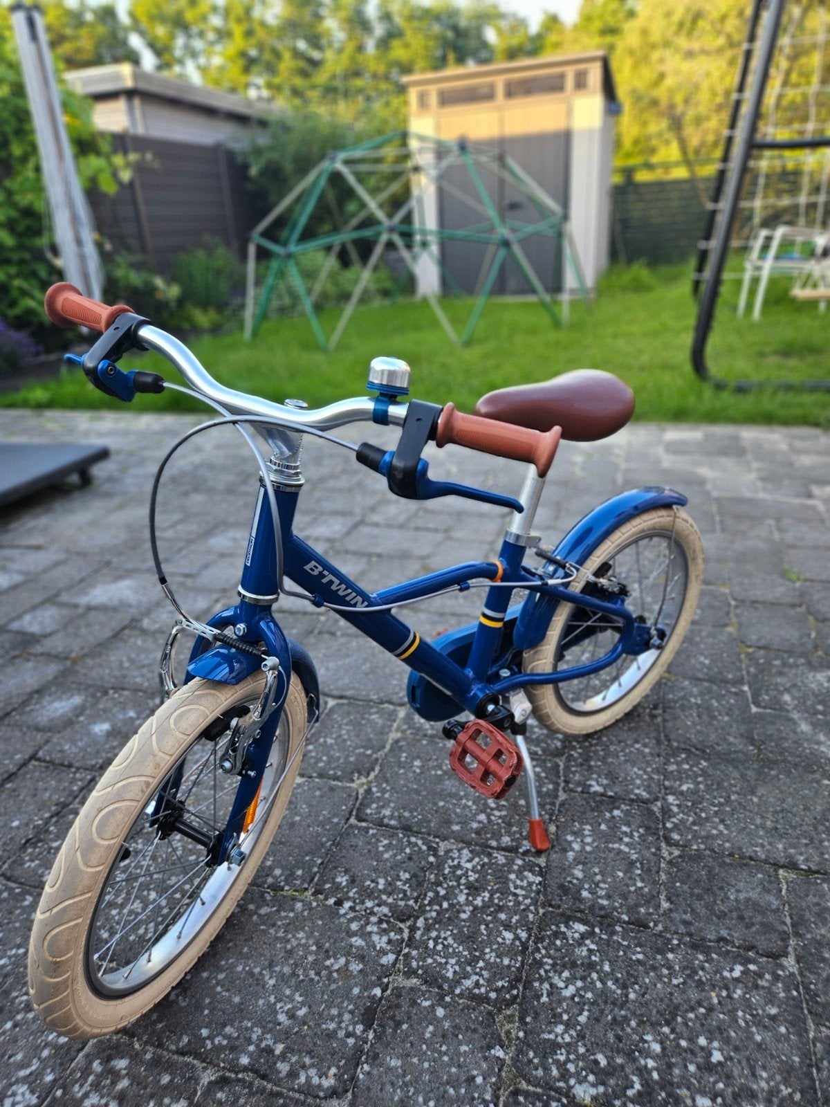 Kinderfiets Btwin city 900 16 inch, Fietsen en Brommers, Ophalen, Aluminium