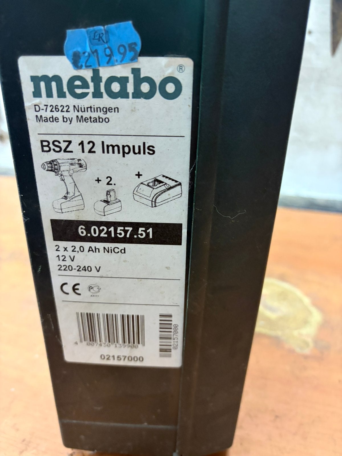 Schroefboormachine metabo, Ophalen, Gebruikt, Boor- en Schroefmachine, Variabele snelheid