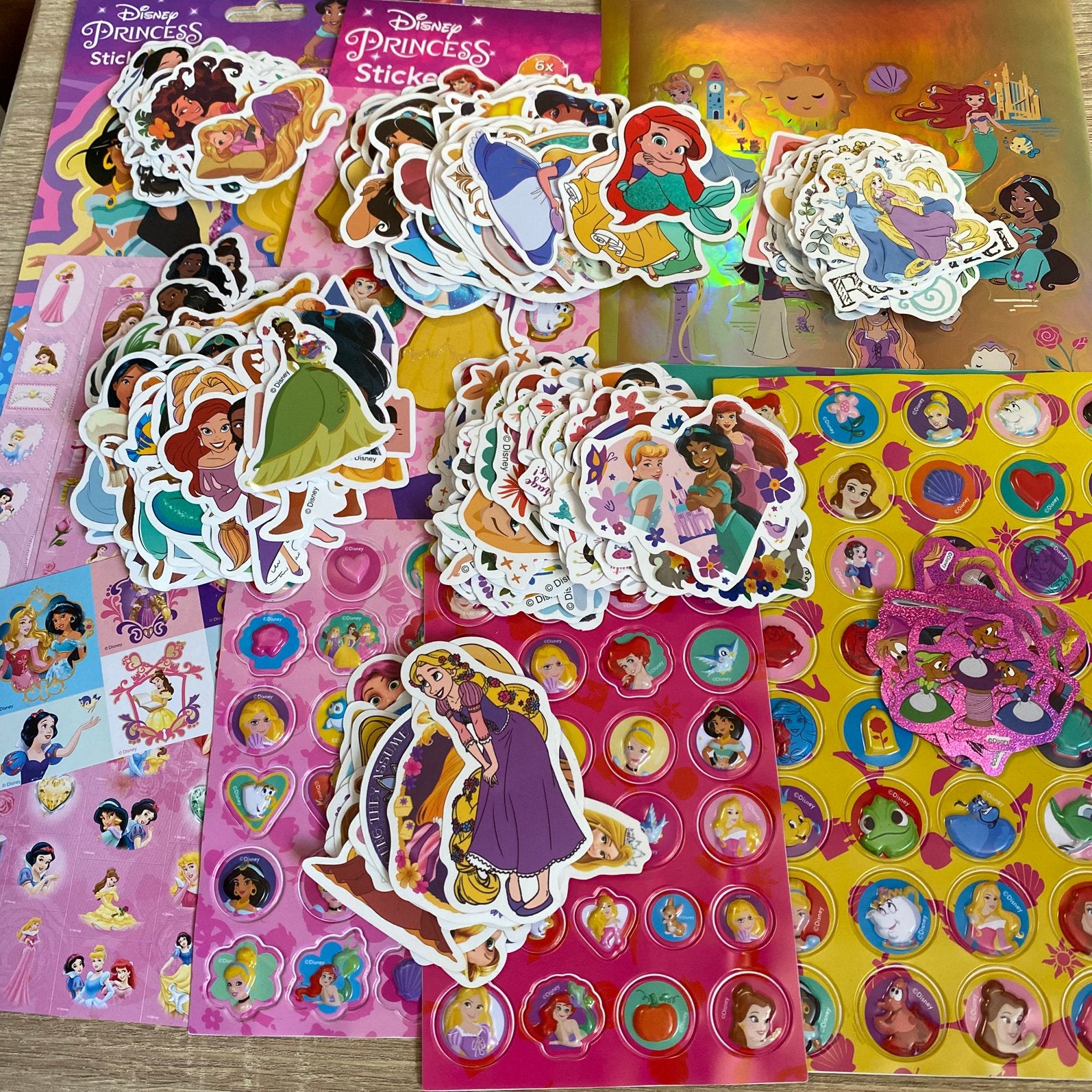 Disney prinsessen stickers, Enlèvement ou Envoi, Comme neuf, Bande dessinée ou Dessin animé