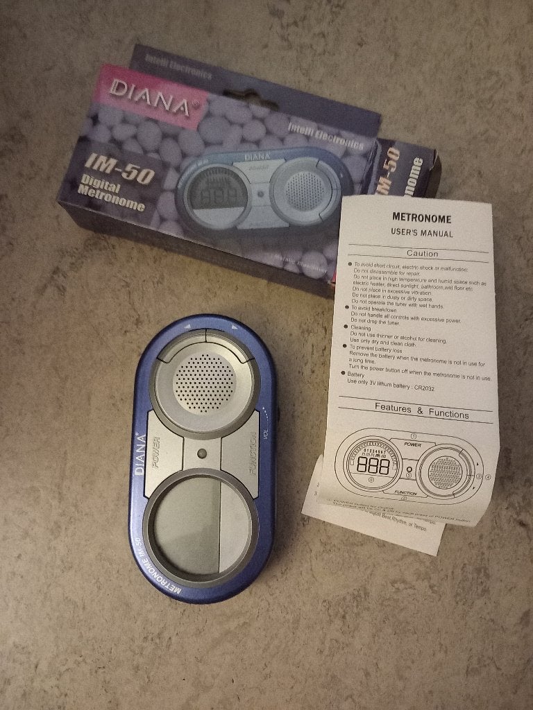 Métronome numérique Diana IM-50, Musique & Instruments, Instruments | Accessoires, Neuf, Autres instruments, Enlèvement