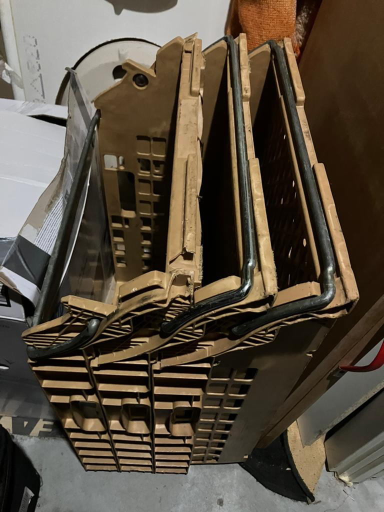 Casier de boulengerie, Bricolage & Construction, Métaux, Enlèvement, Comme neuf