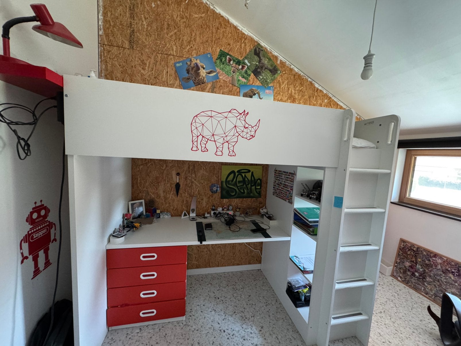 Smastad hoogslaper ikea, Ophalen, Zo goed als nieuw, Hoogslaper