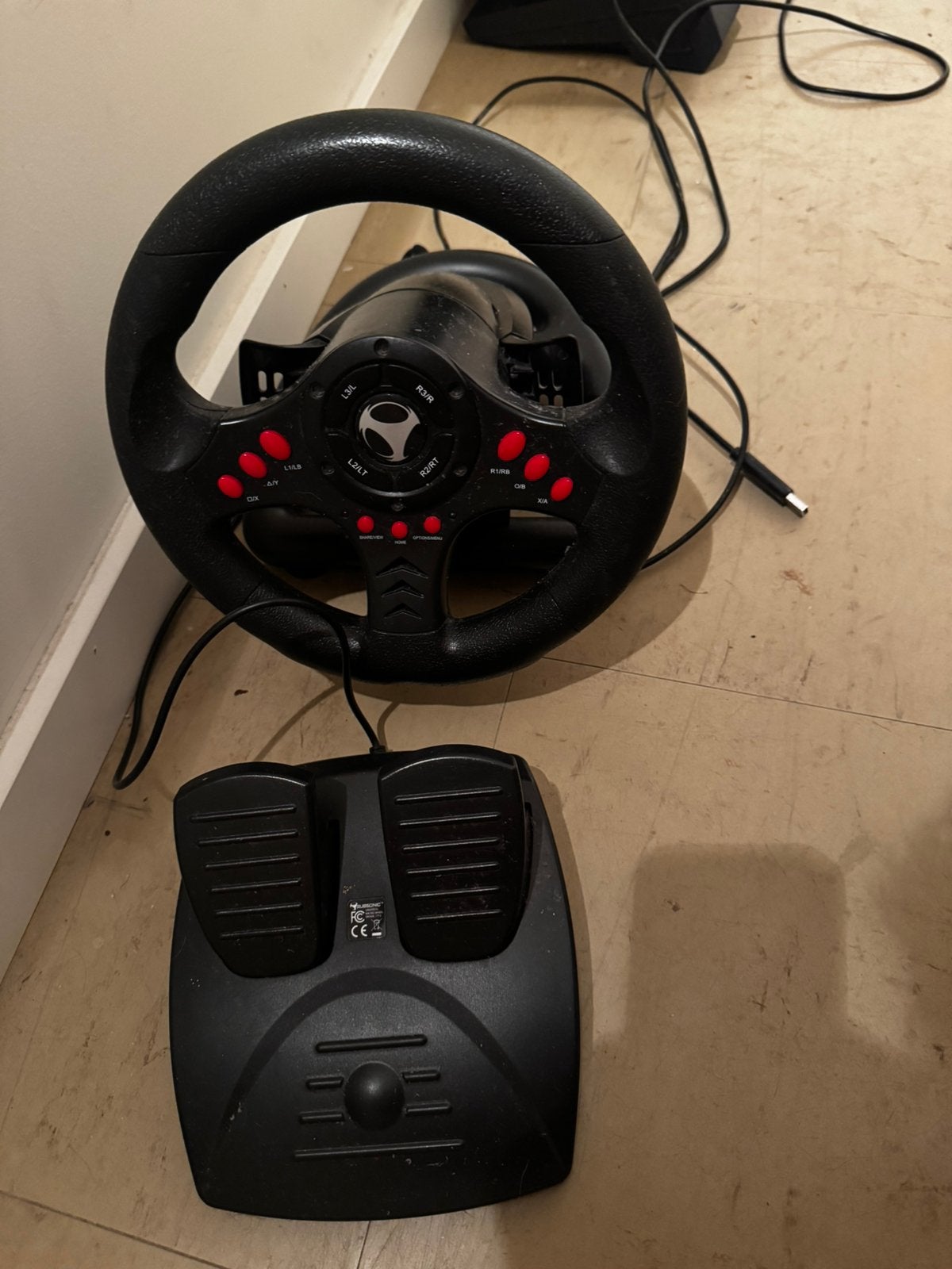 Racestuur PlayStation, Consoles de jeu & Jeux vidéo, Consoles de jeu | Sony Consoles | Accessoires, Enlèvement, Comme neuf