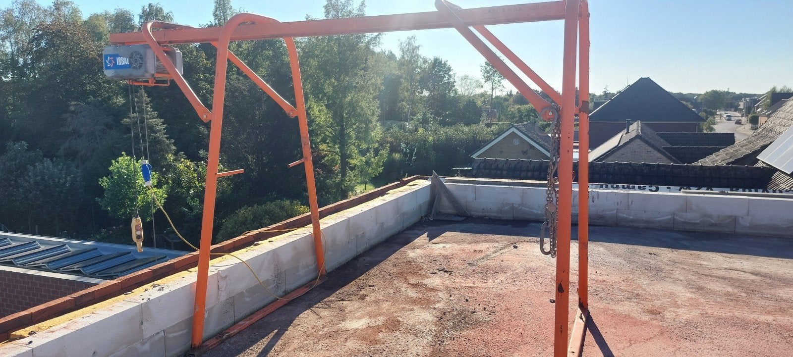 bouwlift (takel), Bricolage & Construction, Enlèvement, Comme neuf, Ascenseur de chantier
