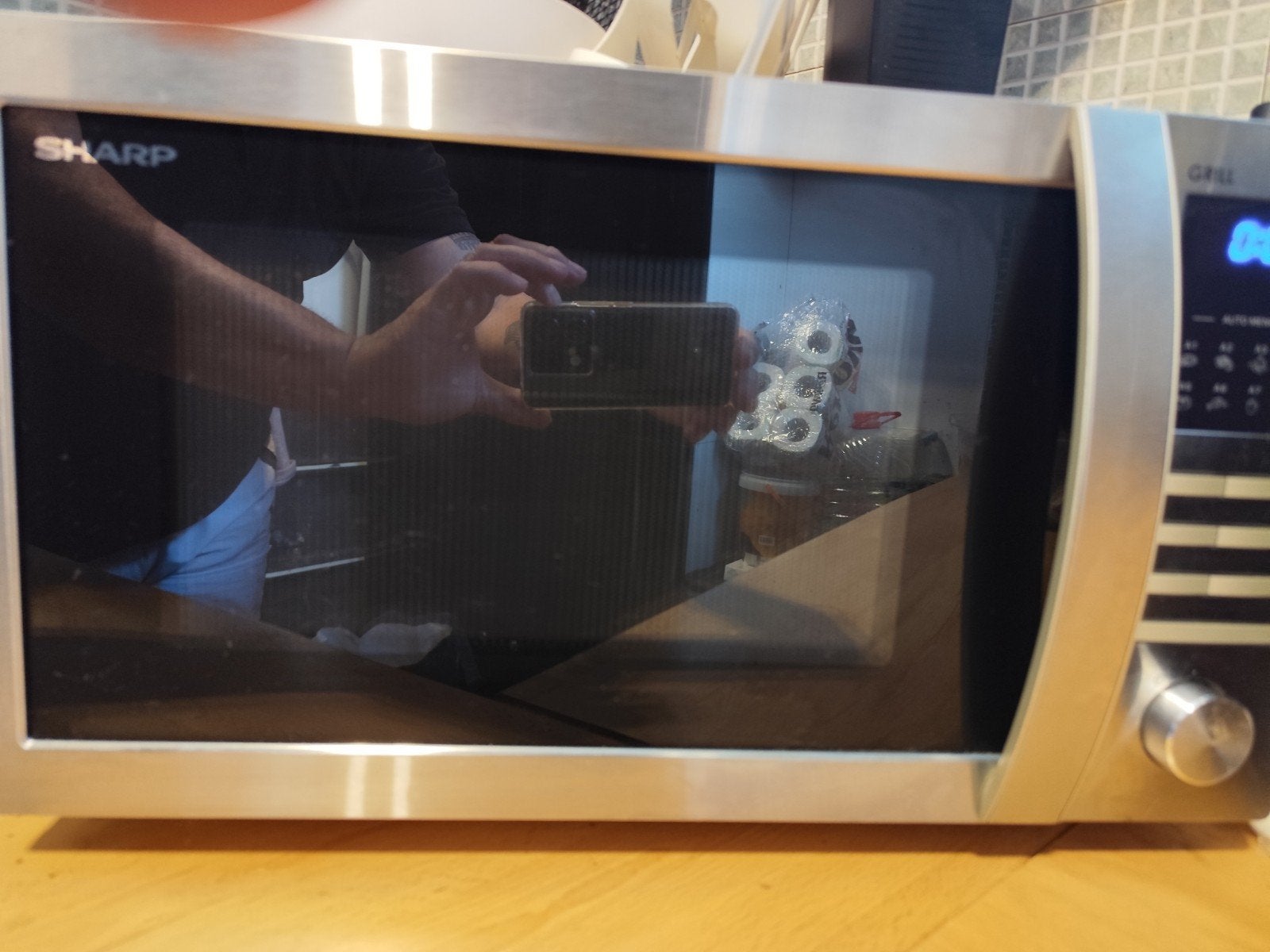 micro-ondes Sharp.R-822STWE, Electroménager, Enlèvement, Micro-ondes