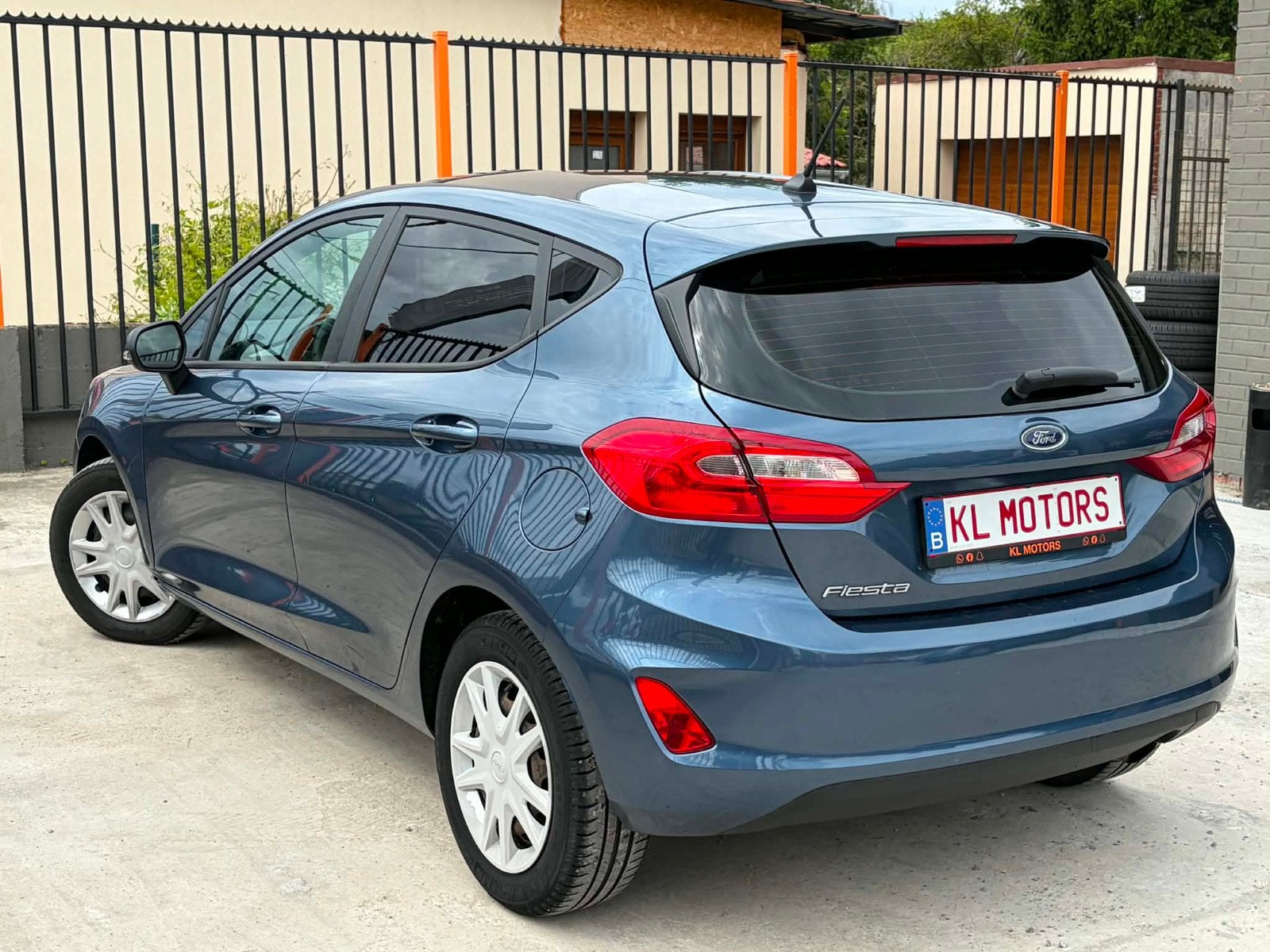 FORD FIESTA 1.0i ESSENCE 126 000KM CARPASS 2019 EURO 6d Temp, Auto's, Ford, Voorwielaandrijving, Stof, Blauw, Bedrijf