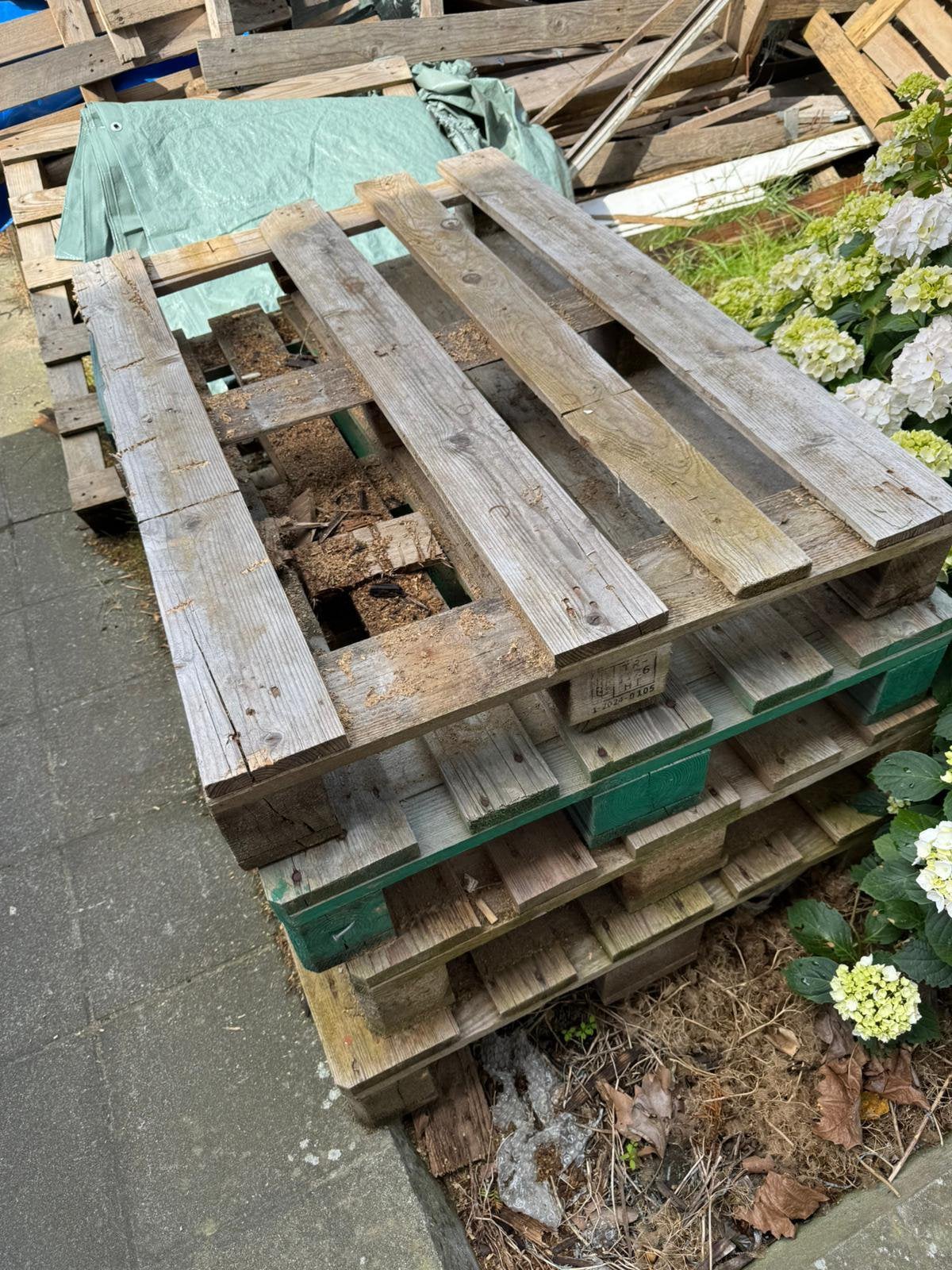 Hout GRATIS, Ophalen of Verzenden, Zo goed als nieuw
