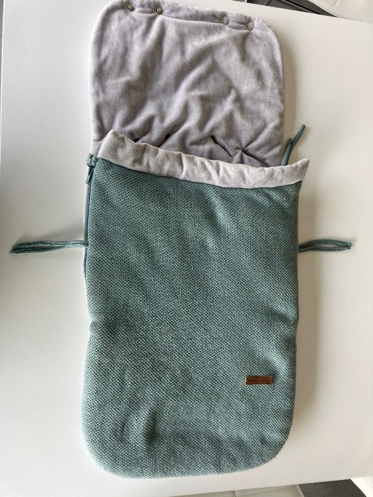 Voetenzak ‘baby’s only’, Kinderen en Baby's, Ophalen, Groen, Baby's Only, Zo goed als nieuw