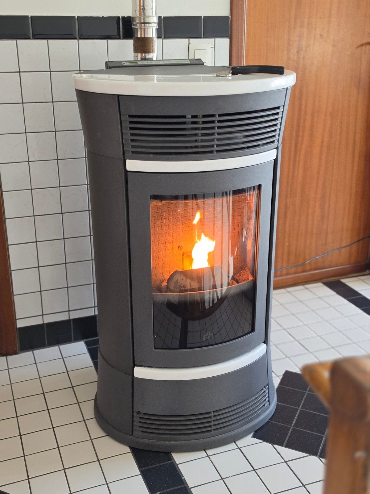 pelletkachel edilkamin funny 11kw GRATIS LEVERING, Ophalen of Verzenden, Pelletkachel