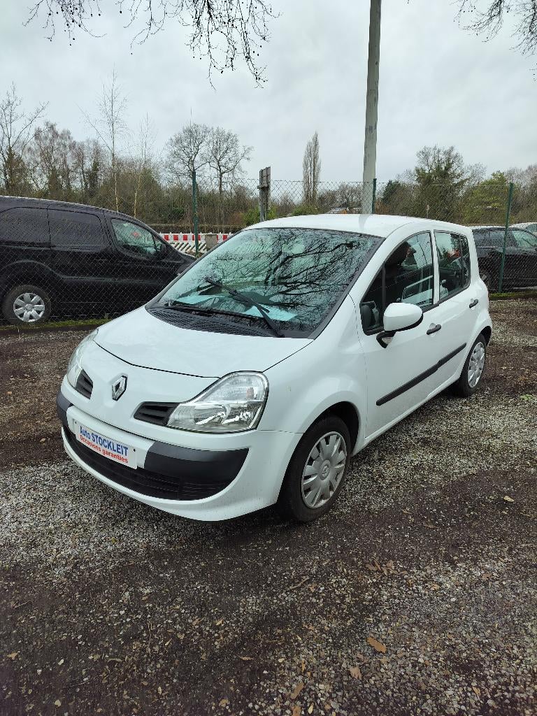 Renault Modus 54.855 Km, Autos, Renault, Entreprise, Achat, Modus, Essence, Euro 4, Berline, 5 portes, Boîte manuelle, Blanc, Gris