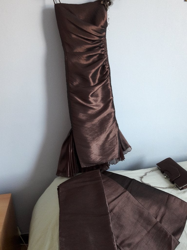 vêtement femme, Vêtements | Femmes, Robes, Taille 42/44 (L), Sans marque, Comme neuf, Brun