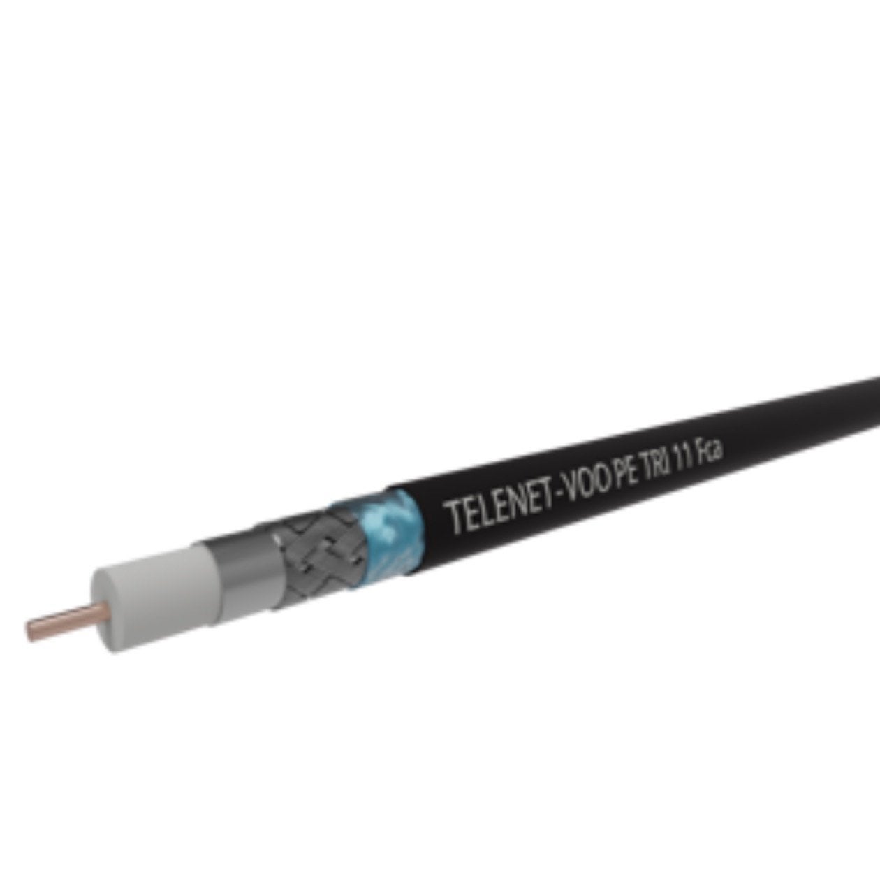 30 mètres de câble coaxial PE 11, Enlèvement, Neuf