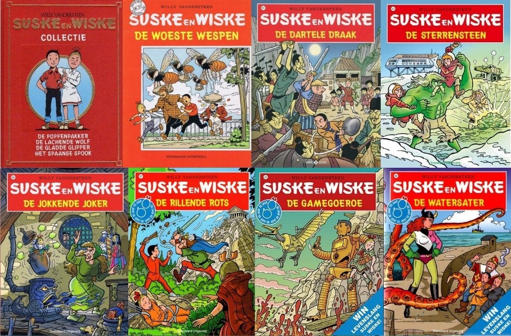 Suske en Wiske: 11 strips, Meerdere stripboeken, Ophalen, Zo goed als nieuw