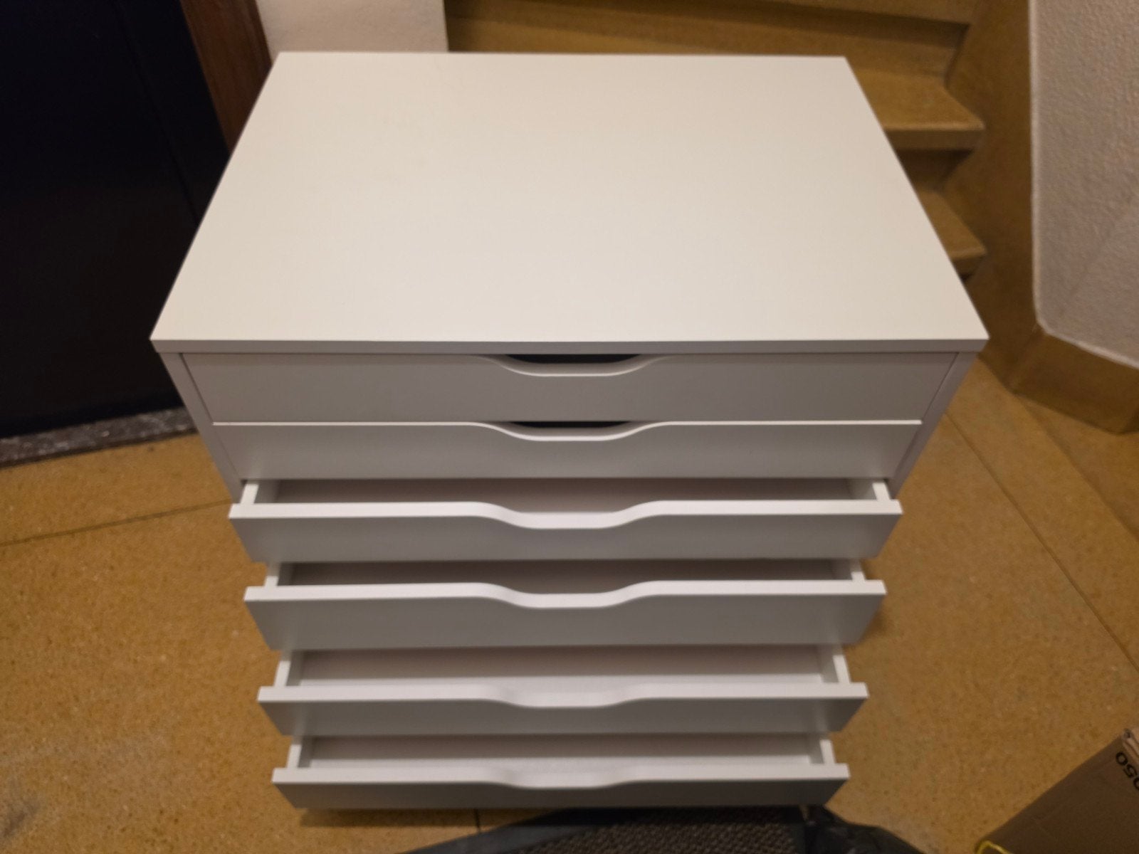 Ikea Alex ladekast op wielen, 25 à 50 cm, 5 tiroirs ou plus, Moins de 100 cm, Enlèvement
