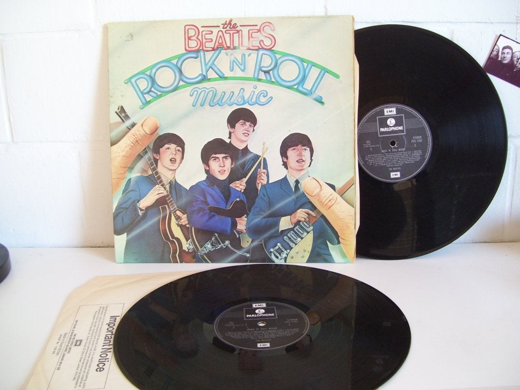 Rock 'n' Roll-muziek van The Beatles (2 LP's), Gebruikt, Ophalen of Verzenden, 12 inch, Dubbel-LP