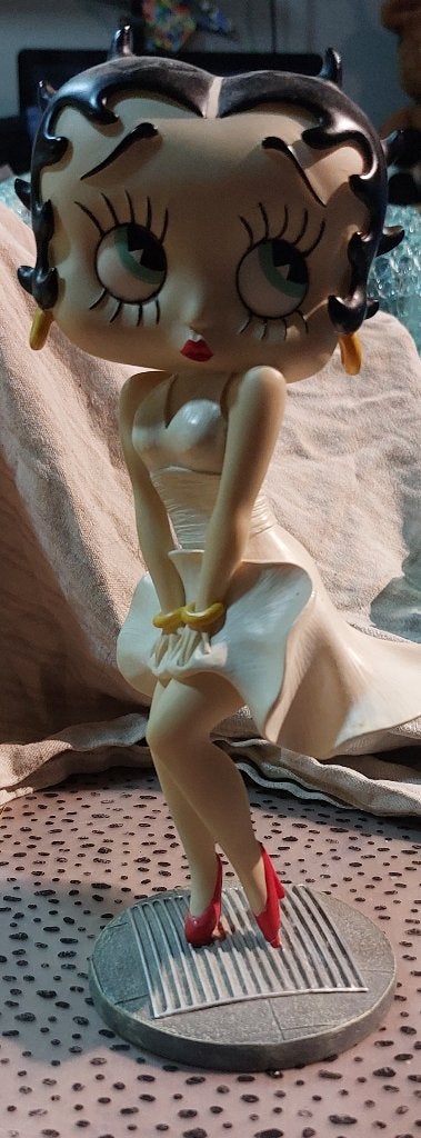 Betty boop beeld marilyn monroe 2003, Verzamelen, Ophalen, Betty Boop, Zo goed als nieuw, Beeldje of Figuurtje