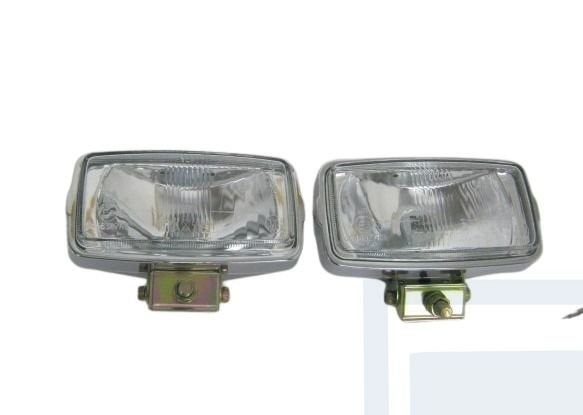 Volvo Verstralers in het chroom / 9x15cm / H3 55W helder gla, Enlèvement ou Envoi, Neuf