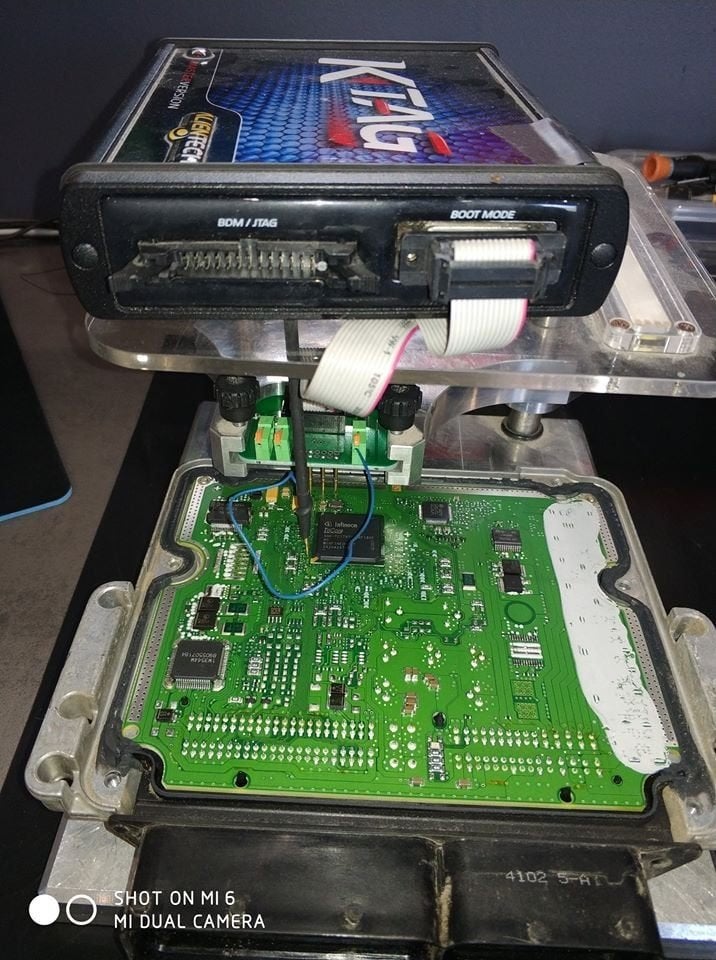 Chiptuning stage1-stage2, Enlèvement