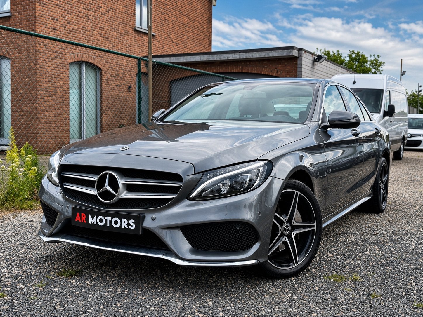 Mercedes C180 AMG PACK 1.6 benzine Euro6 160.000km, Auto's, Mercedes-Benz, Automaat, Achterwielaandrijving, 1600 cc, Leder