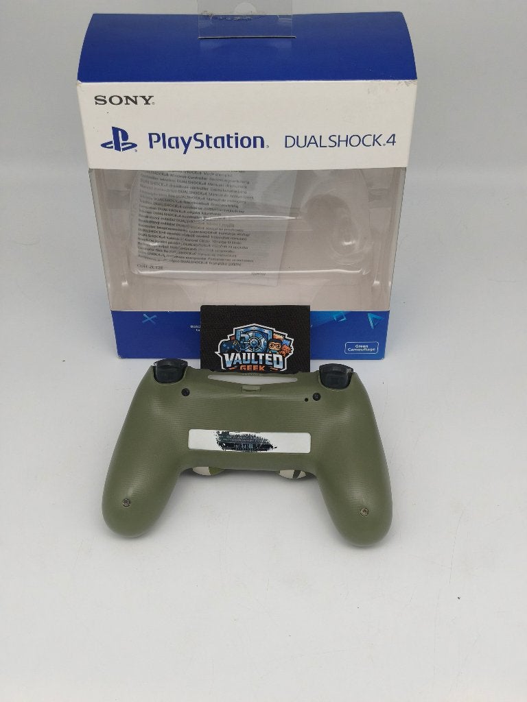Sony PS4 DualShock 4 Controller Green Camouflage Boxed, Gebruikt, Ophalen of Verzenden, Controller, PlayStation 4