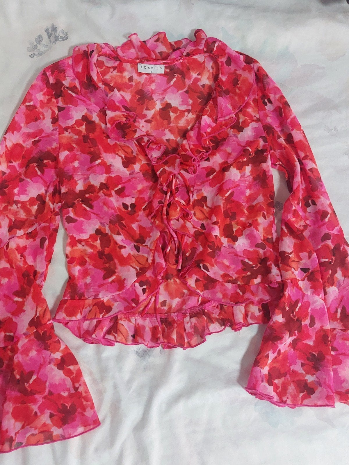 chemisier neuf, Neuf, Rose, Taille 36 (S), Enlèvement