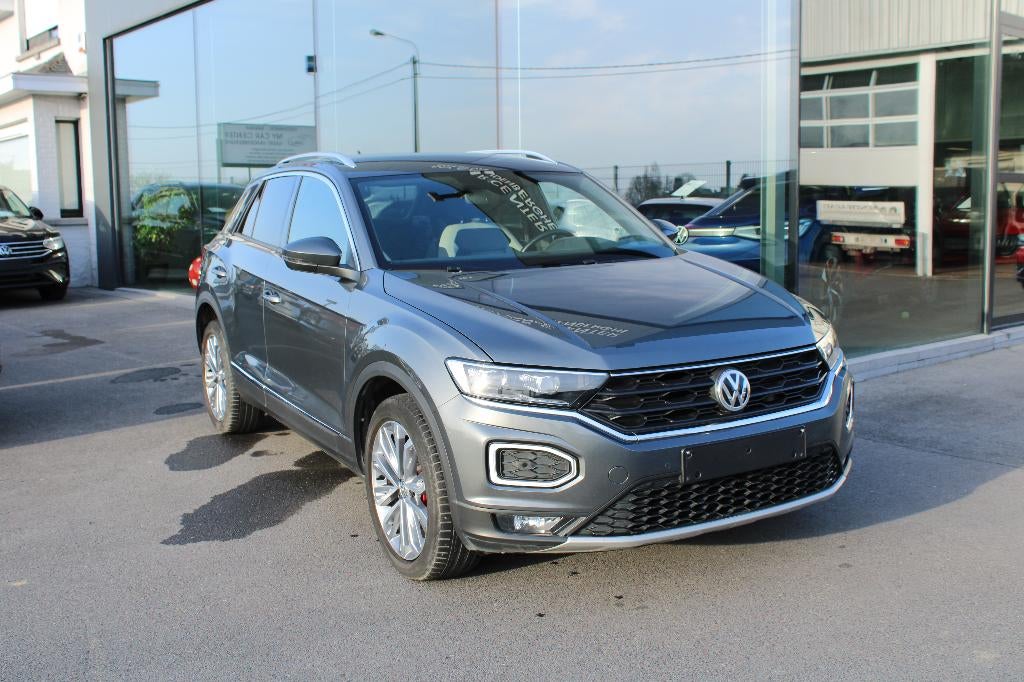 VOLKSWAGEN T ROC-1.5TSI-AC-NAVI-VEEL OPT, 1498 cc, Leder en Stof, Bedrijf, USB