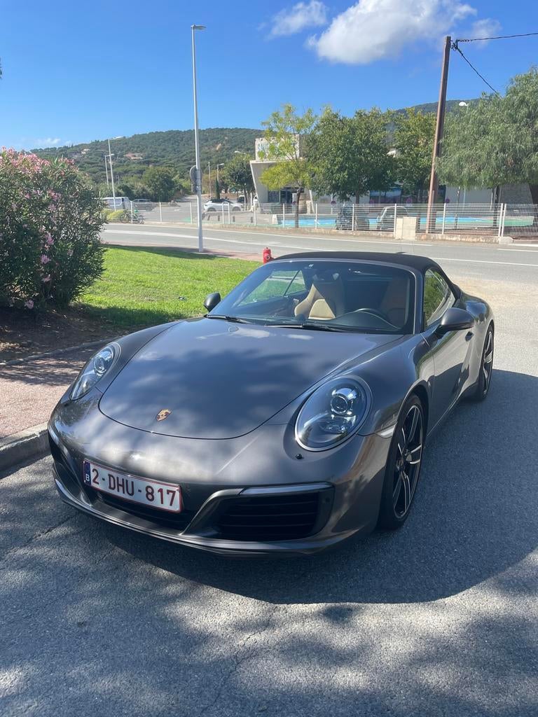 Porche 911 carrera 2 turbo cabriolet /2 boîte Auto 2016, Cuir, Achat, Carnet d'entretien, 2 portes