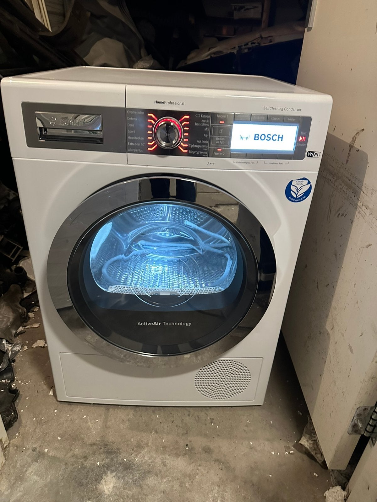 Bosch serie 8 Wifi droger zgan, Ophalen, 8 tot 10 kg, Nieuw, Condens