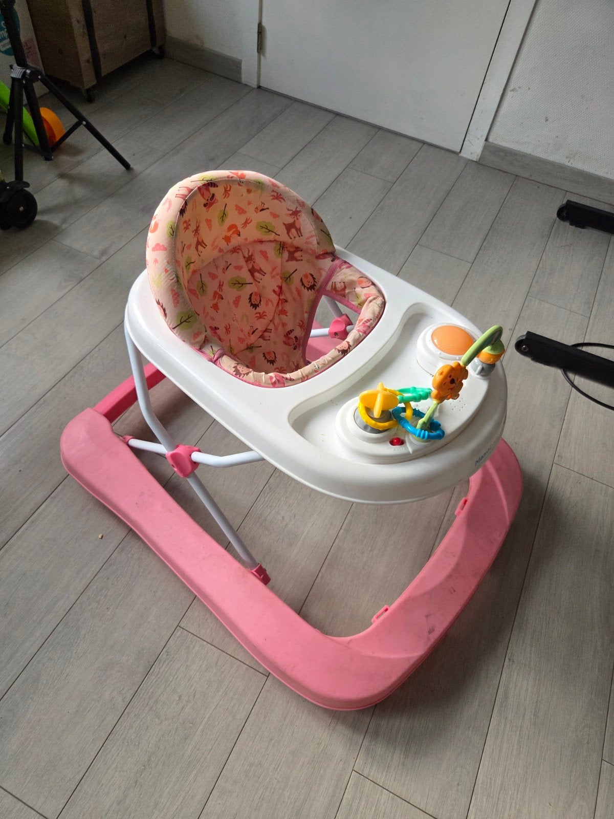 Loopwagentje, Ophalen