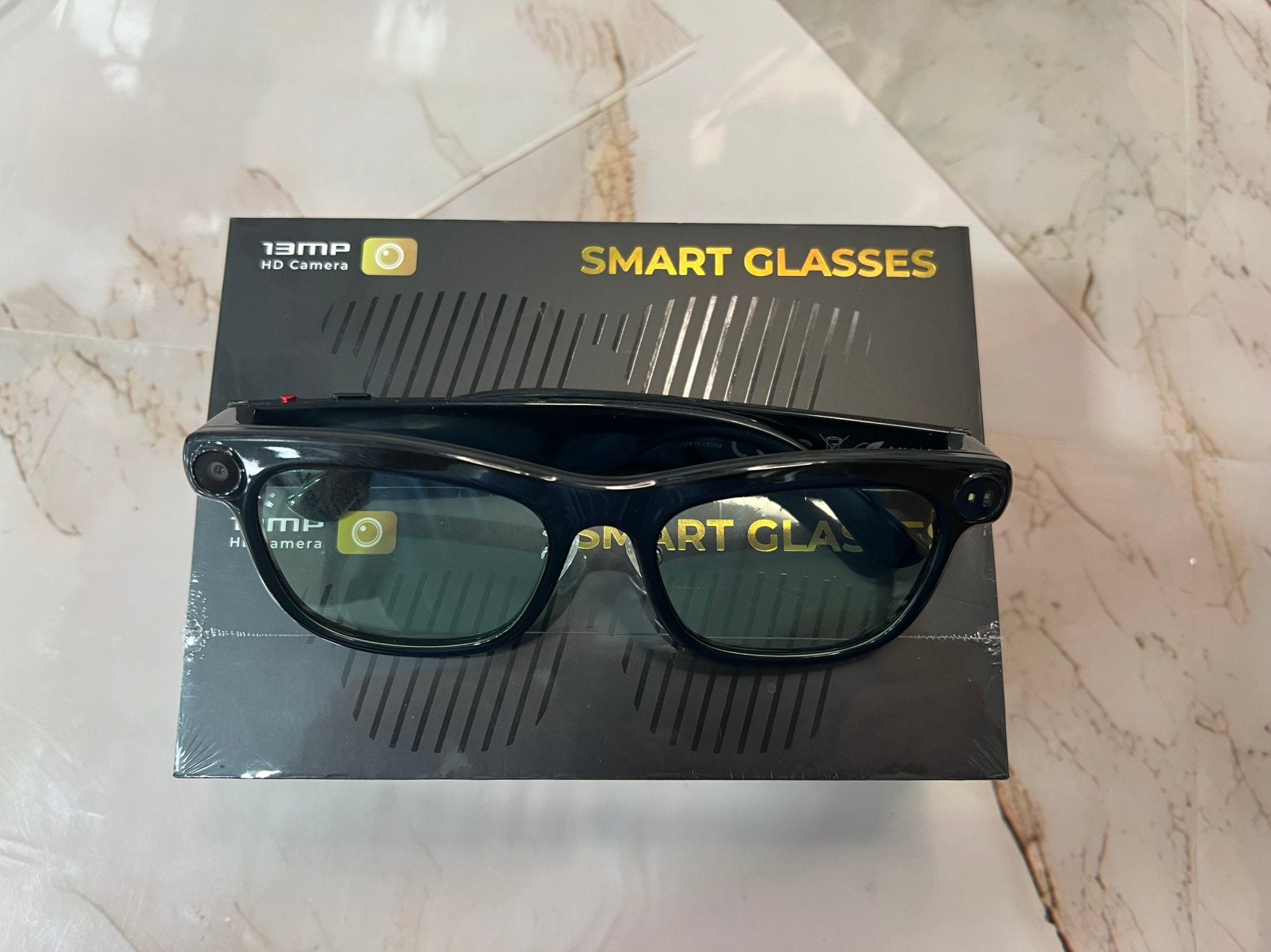 Smart Glasses 13MP HD Camera, Ophalen, Nieuw, Buitencamera
