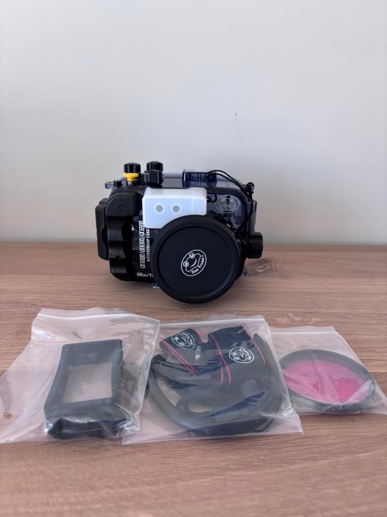 Waterproof Protective Case for Sony A6000 Mirrorless Camera, Ophalen, Zo goed als nieuw, Camera