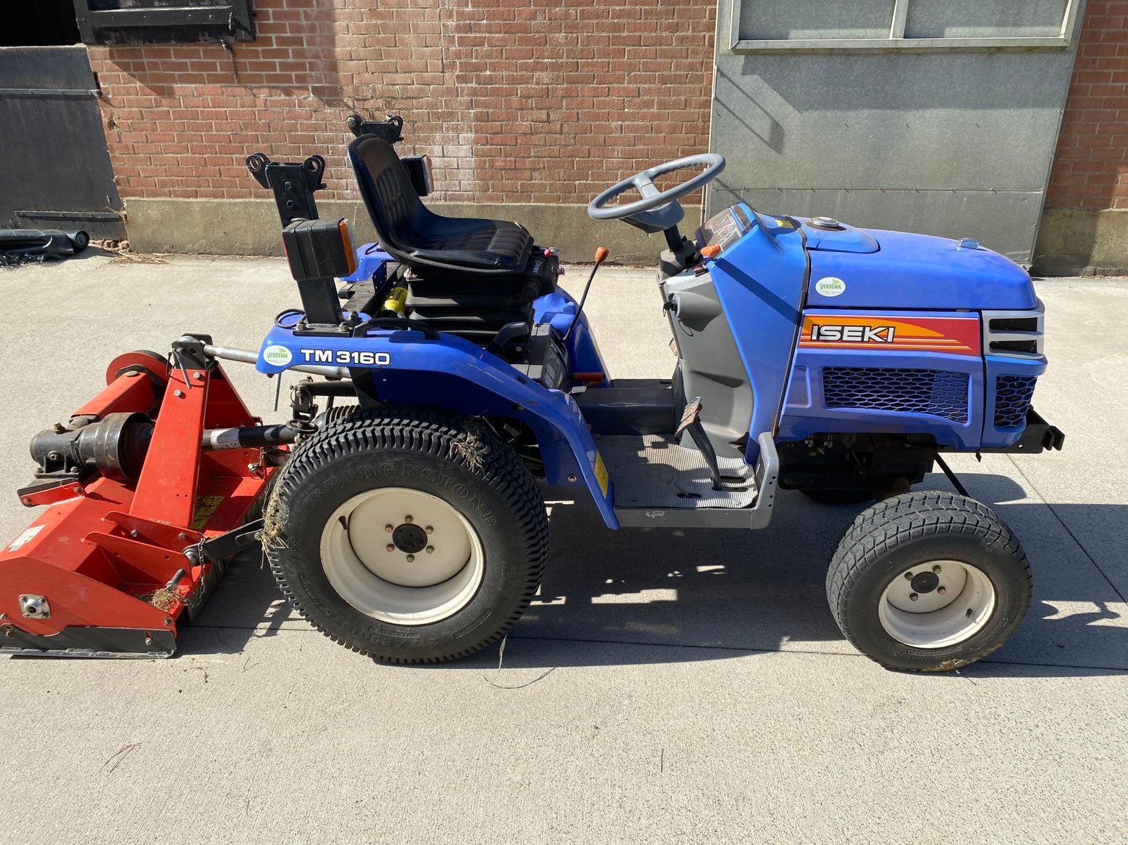 Iseki TM3160 en klepelmaaier, Zakelijke goederen, Ophalen