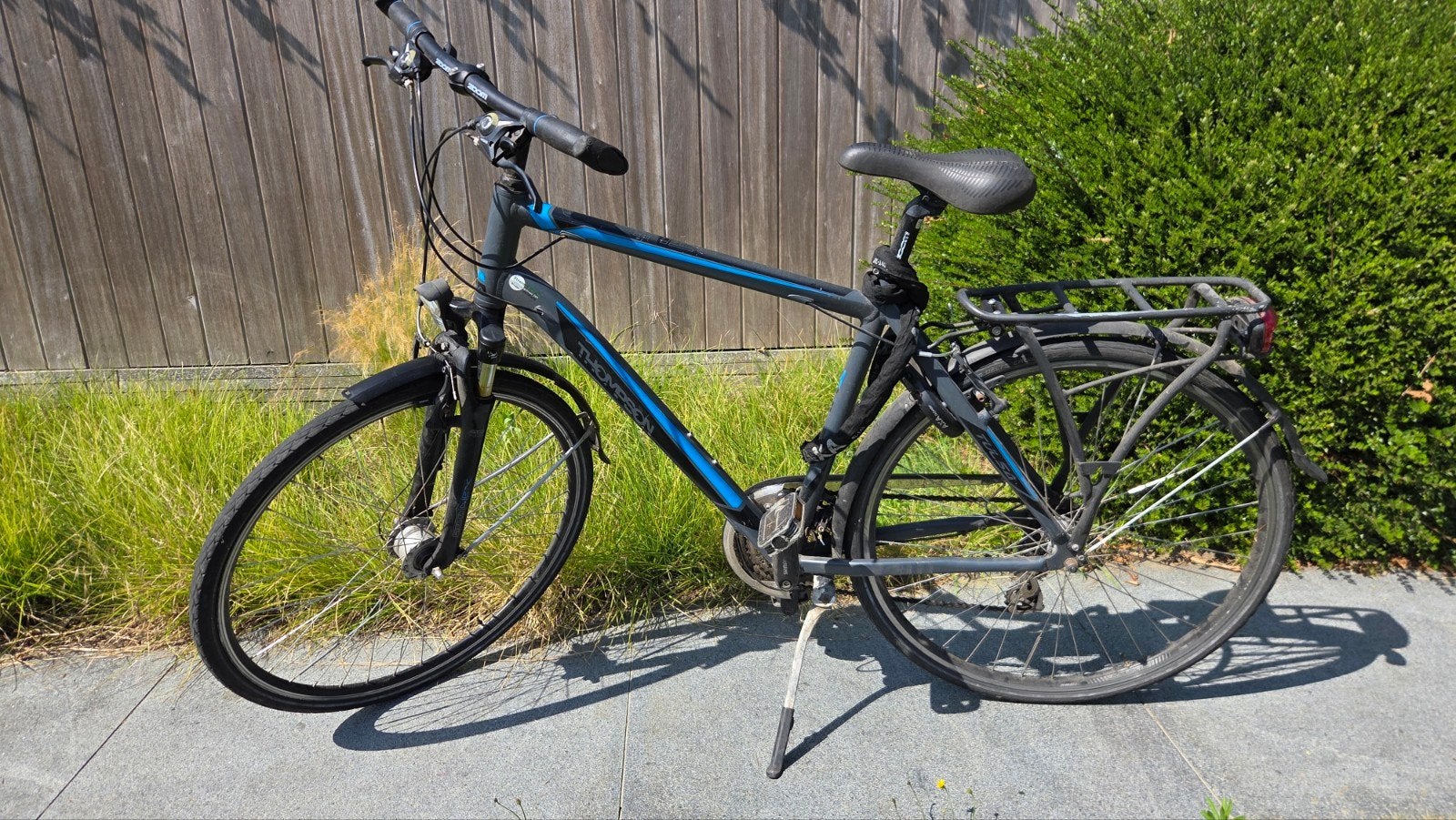 Herenfiets Thompson - zedelgem, Ophalen, Gebruikt, Meer dan 20 versnellingen, Overige merken