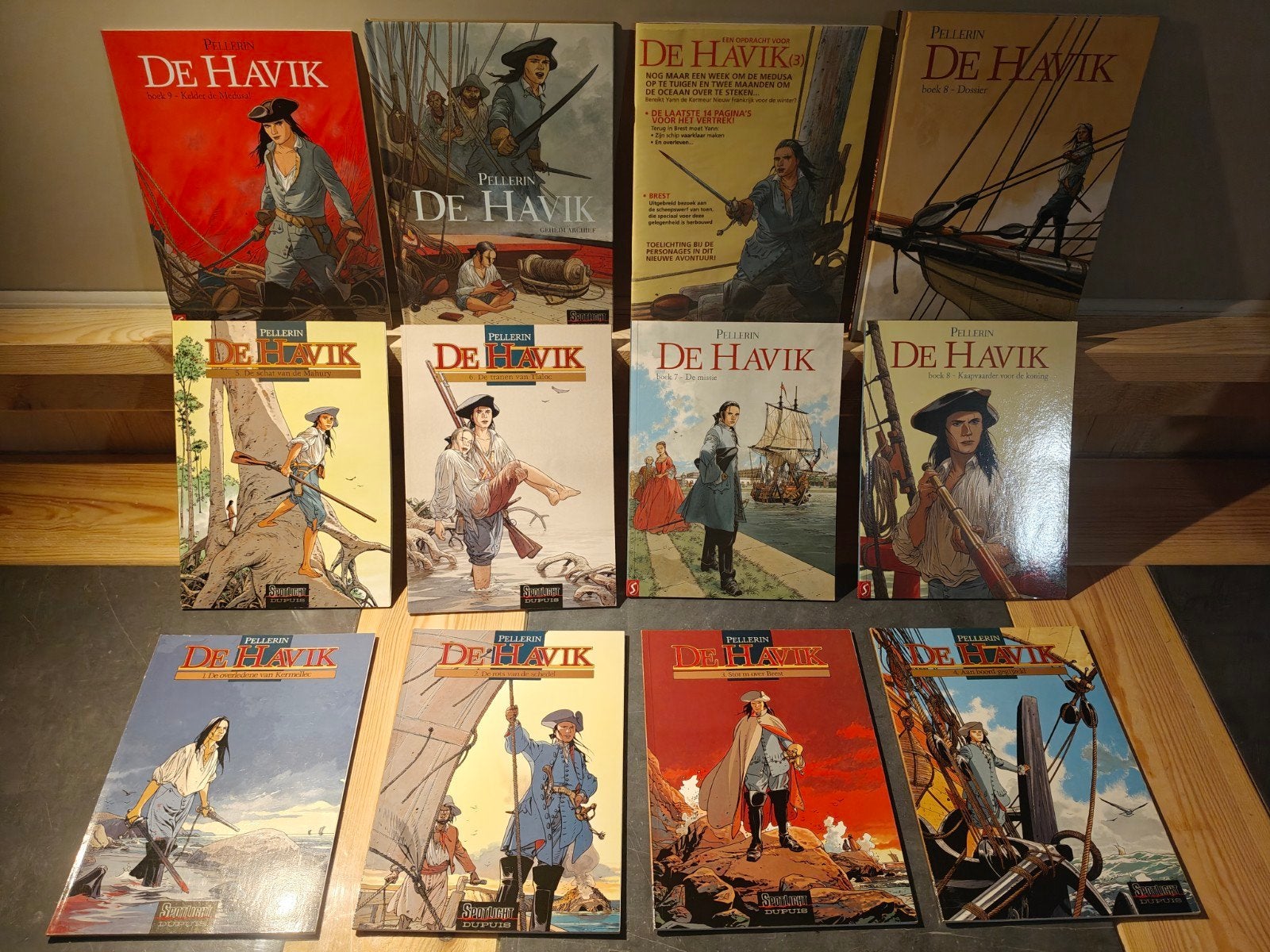 De Havik nr 1-9 + 3 extra, Ophalen of Verzenden