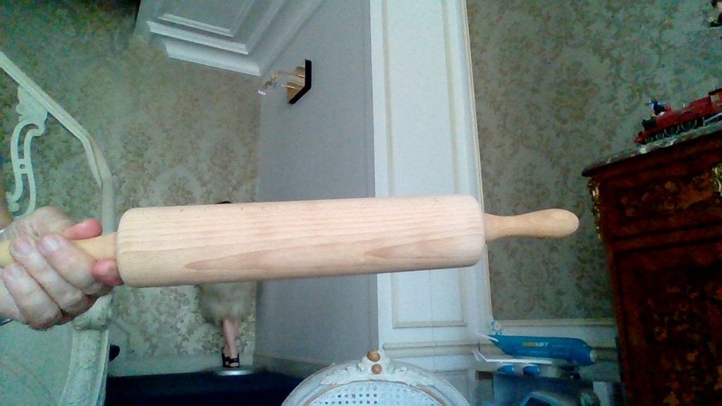 Rouleau à pâtisserie en bois!!! Celle si jamais utiliser, Enlèvement