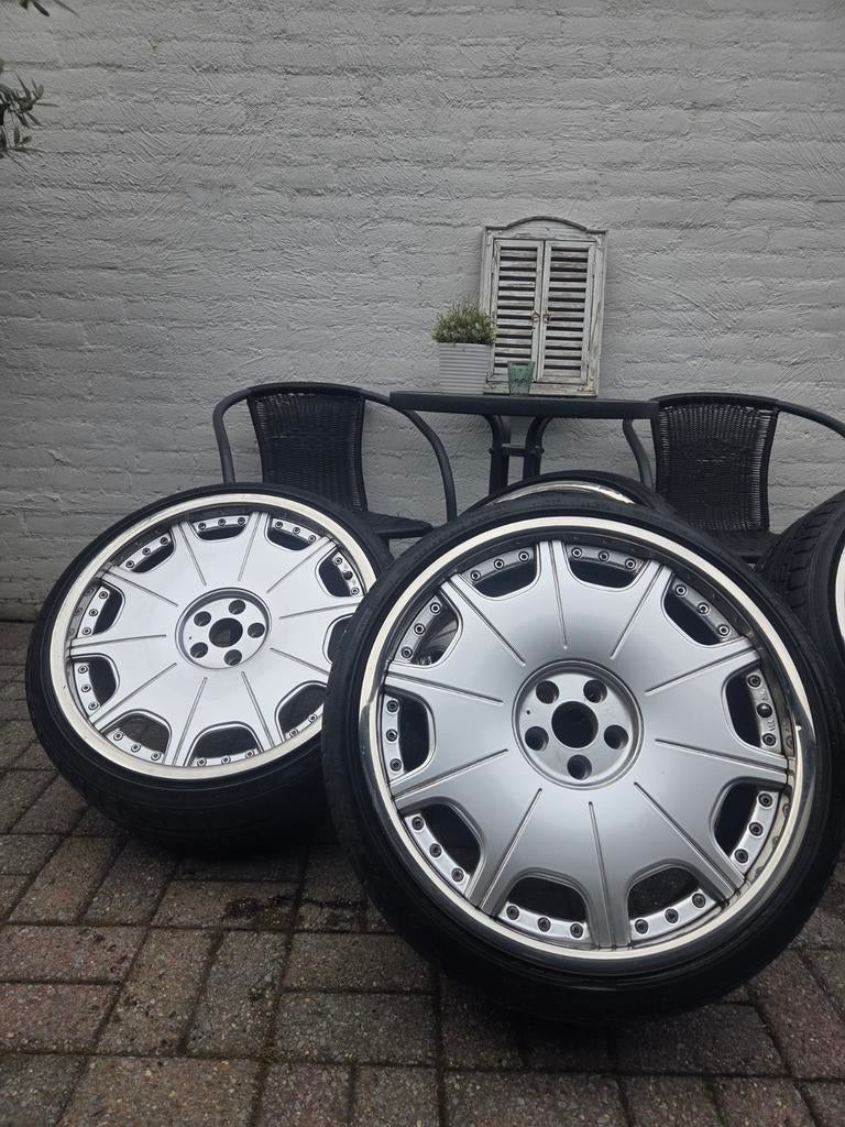Mooie set sportieve velgen 19 inch, Autos : Pièces & Accessoires, Pneus & Jantes, Enlèvement, 15 pouces, Pneu(s)