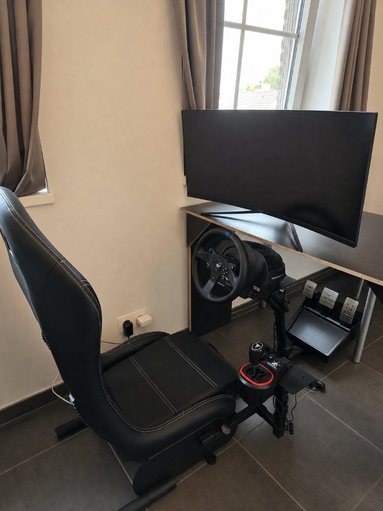 T300 RS Complete sim racing cockpit setup, Ophalen of Verzenden, Zo goed als nieuw, TCA & Thrustmaster