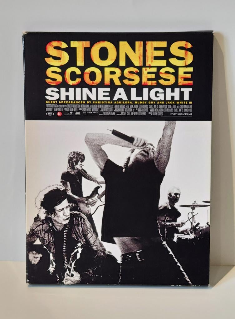 The Rolling Stones Shine a Light Concertfilm Martin Scorsese, Tous les âges, Enlèvement ou Envoi, Comme neuf, Musique et Concerts