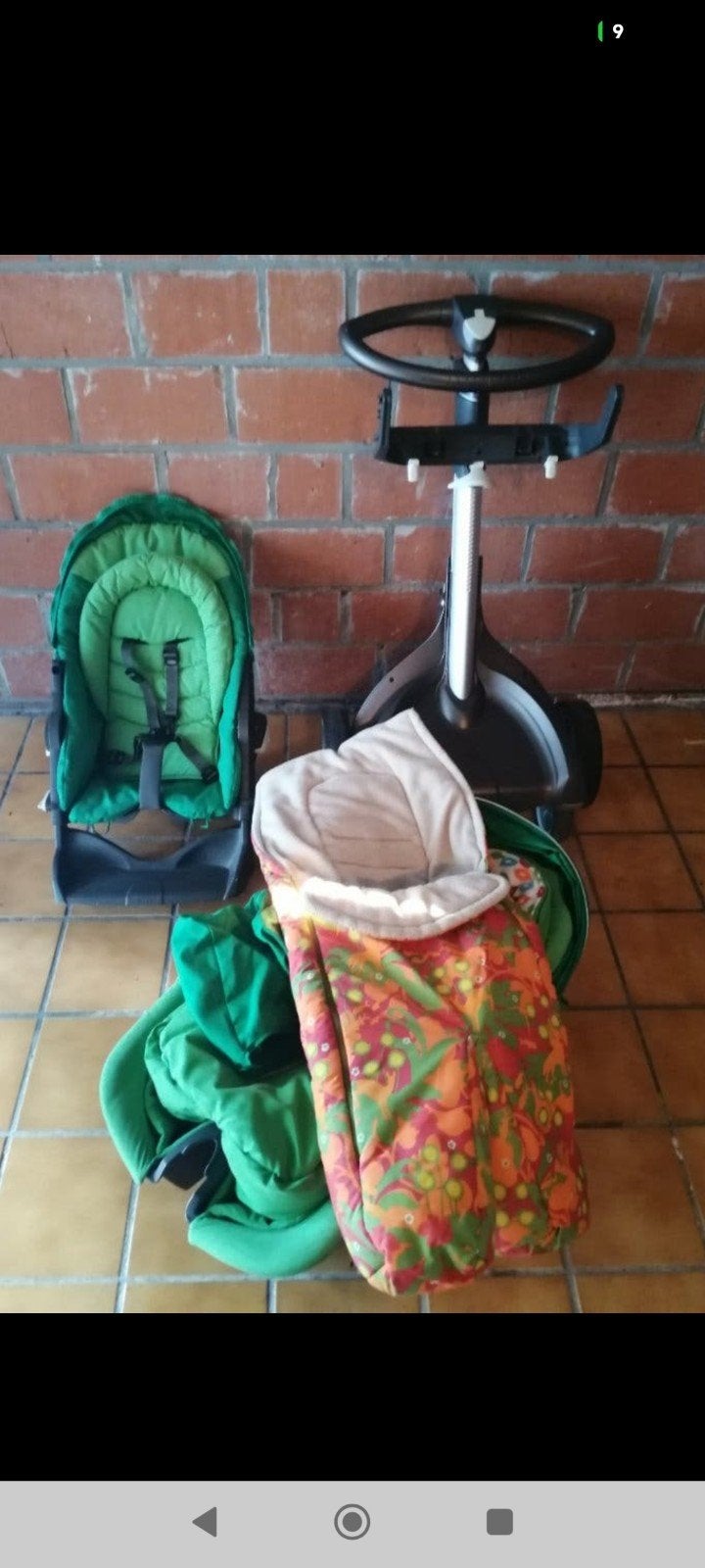 kinderwagen combi + accesoires, Ophalen, Zo goed als nieuw, Kinderwagen