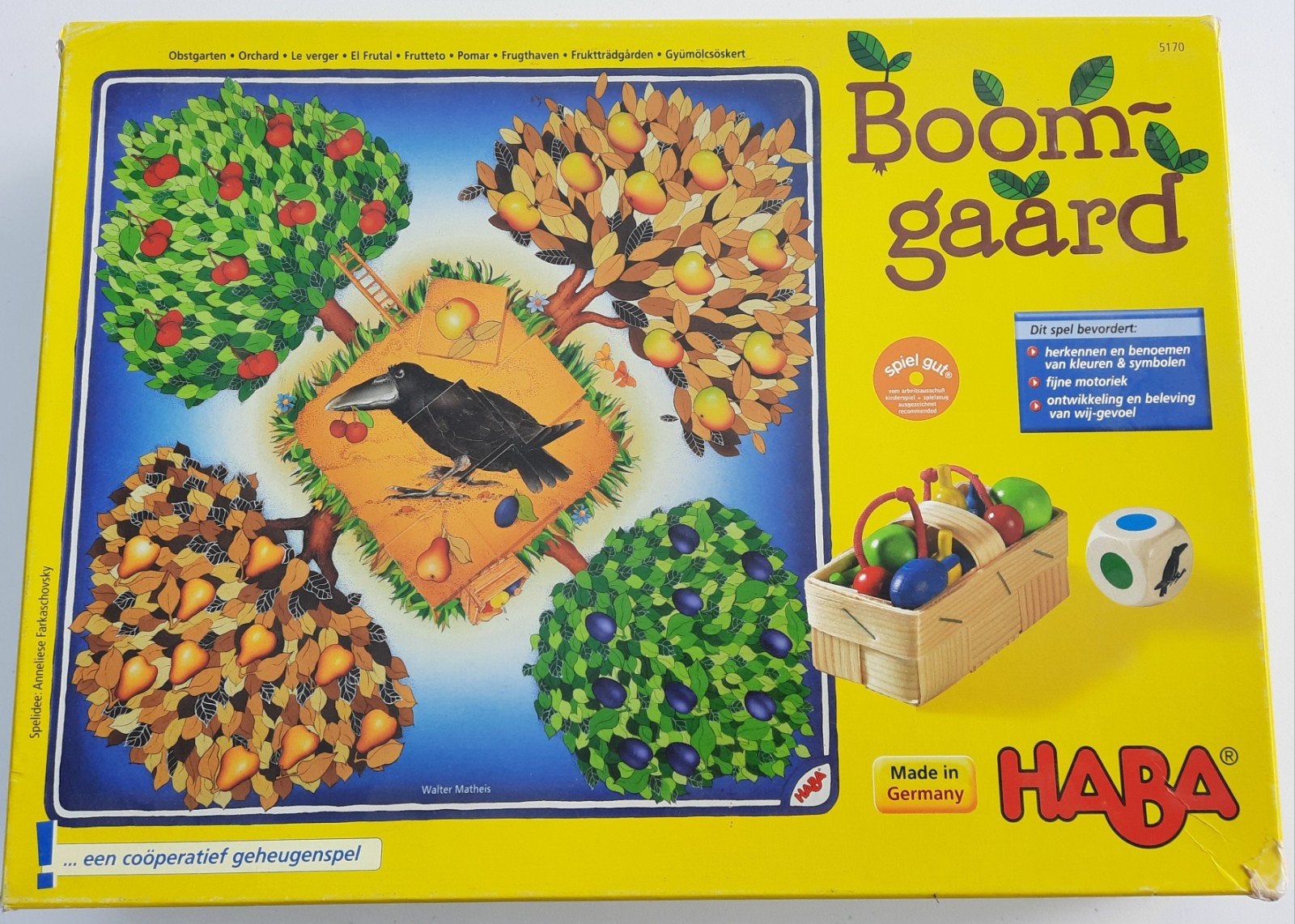 haba boomgaard, Enlèvement ou Envoi