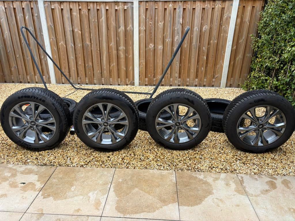 Ford kuga st-line velgen st line wielen 18 inch tpms zgan!, Auto-onderdelen, Banden en Velgen, Ophalen, 18 inch, Velg(en), Nieuw